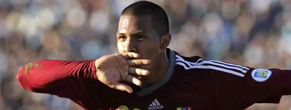 El increíble gesto solidario de Rondón que está dando la vuelta al mundo