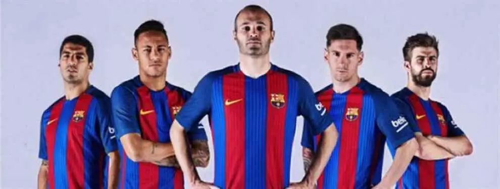 El Barça se olvida de Johan Cruyff en la nueva camiseta del primer equipo