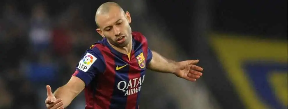 Al Barça se le hinchan las narices con la situación de Mascherano