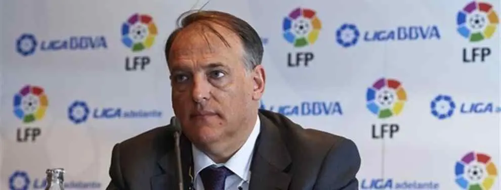 Javier Tebas se convierte en enemigo público número uno del Valencia