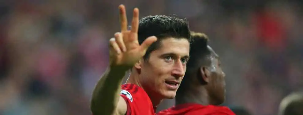 El as en la manga de Lewandowski para fichar por el Real Madrid