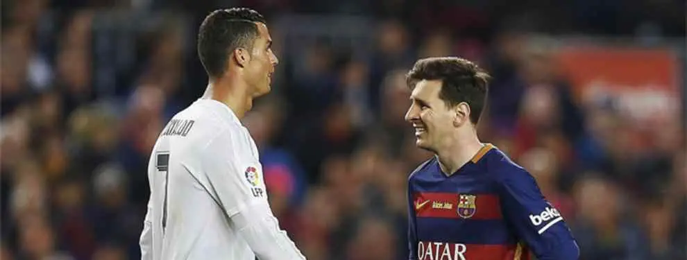 La vacilada de Cristiano Ronaldo a Leo Messi