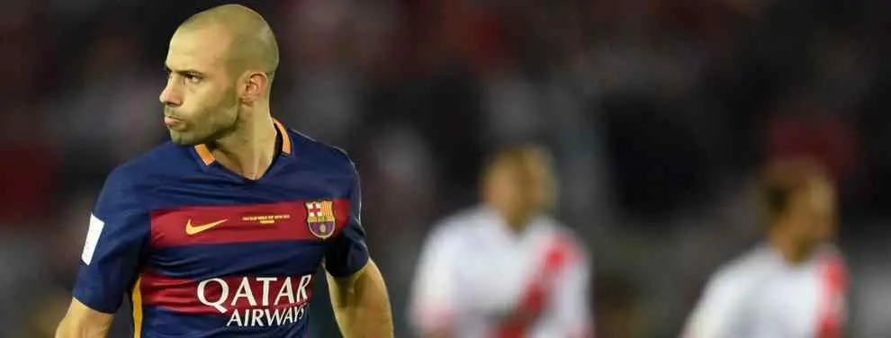 Las cinco puñaladas del Barça a Mascherano