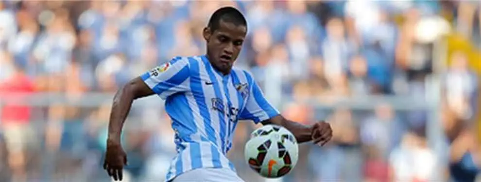 El Málaga se pone en alerta ante la oleada de tentativas por Rosales