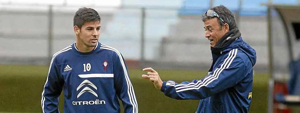 Nolito le agradece a Luis Enrique el milagro que hizo con él