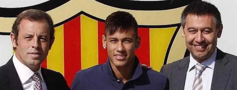 La directiva del Barça se olvida de las manos negras del caso Neymar