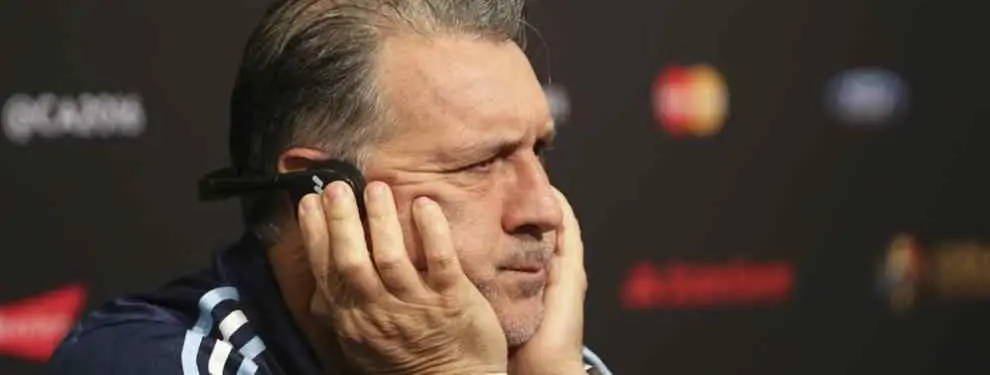 La enganchada entre el 'Tata' Martino y Pizzi por culpa de la tecnología