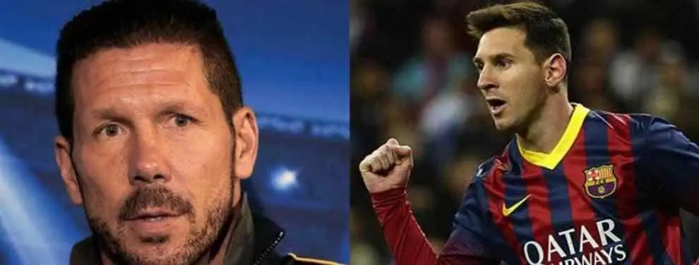 Top Secret: Messi pide a Simeone en la selección para volver con Argentina