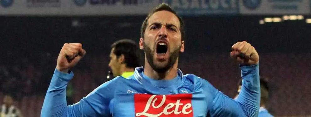 Las interioridades que revela el acercamiento de Higuaín al Atlético