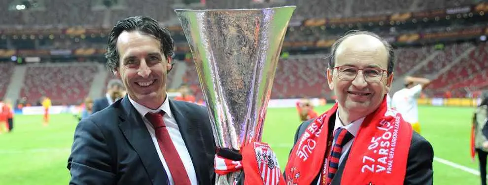'Recadito' del presidente del Sevilla a Unai Emery: crece el lío