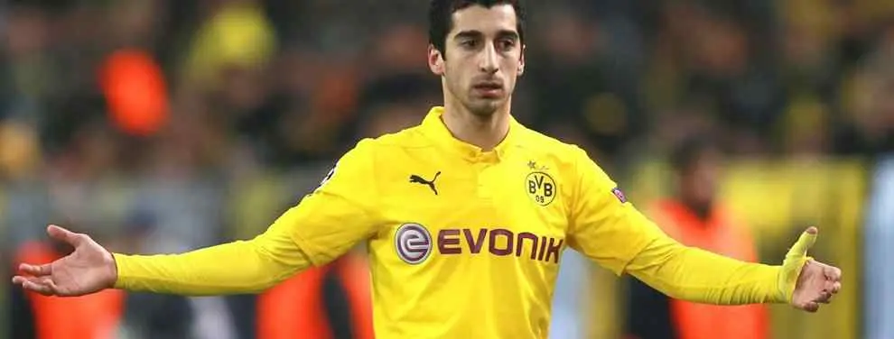 El rencoroso mensaje del Borussia Dortmund con Mkhitaryan