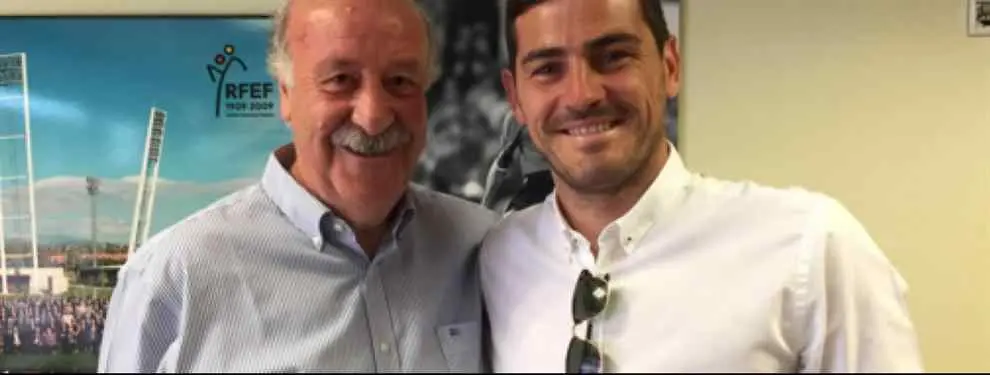 Lo que hay trás de la foto de la paz entre Del Bosque (destituido) y Casillas