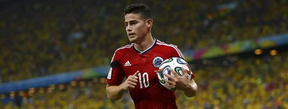 El 'caso James Rodríguez' paraliza en seco toda la actividad del Real Madrid