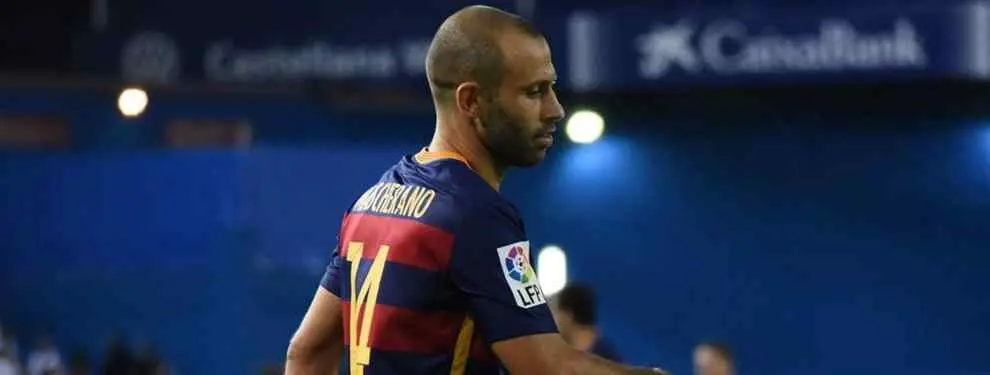 Las exigencias de Mascherano para no dejar tirado al Barça