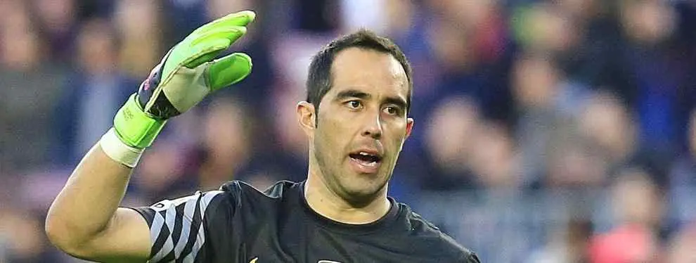 ¡Estalla! Indignación en la plantilla del Barça con Claudio Bravo