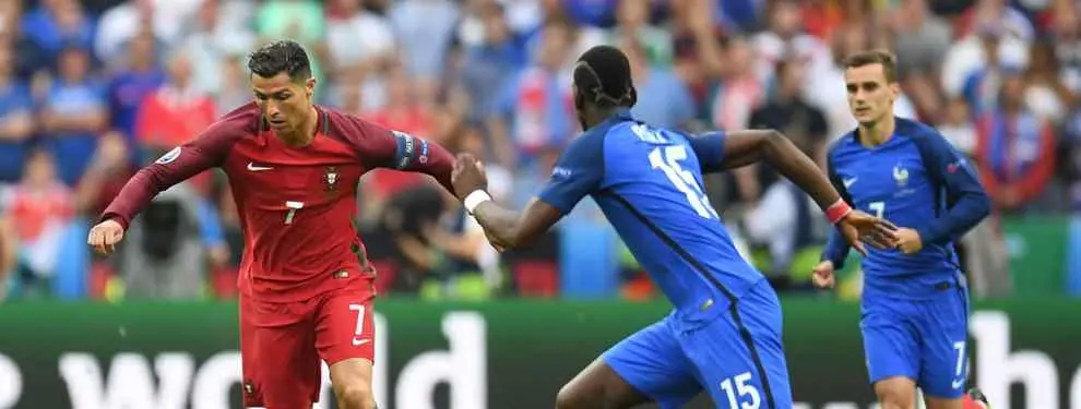¡Ojo, Madrid! Lo que pasó entre Cristiano Ronaldo y Pogba en Saint Denis