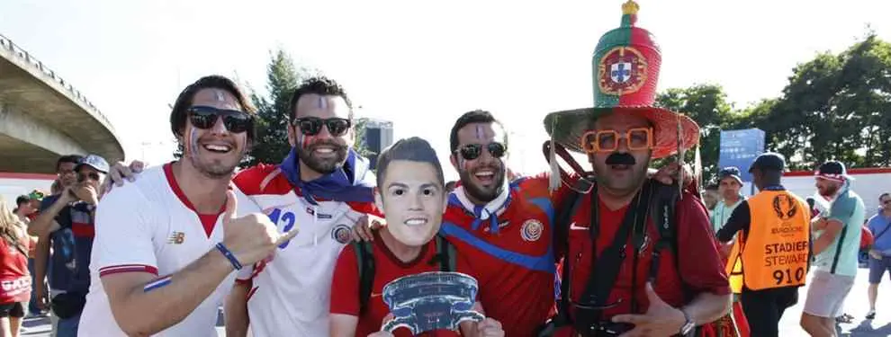 El vídeo del niño portugués y el hincha francés que revienta las redes sociales