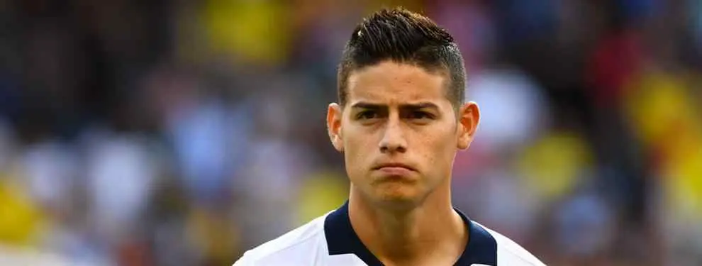 La enésima decepción de James, que se empeña en darle la razón a Zidane