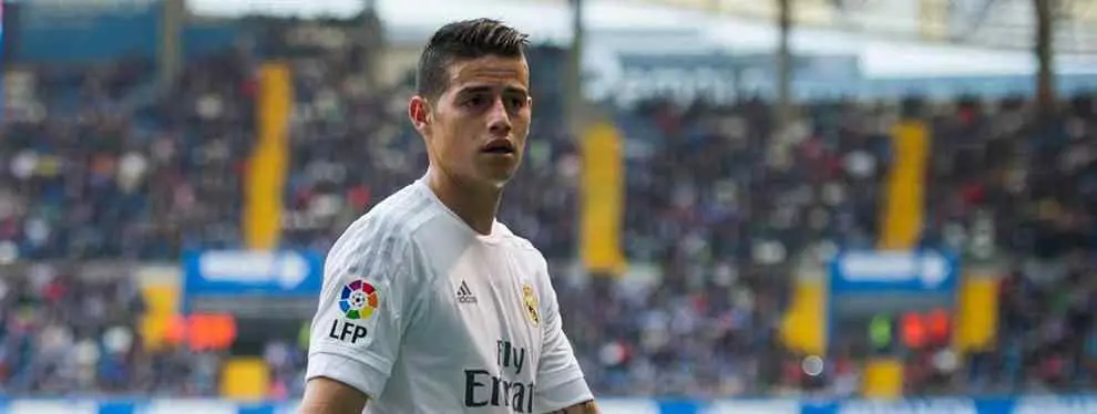 El grande de Europa que cierra la puerta a James Rodríguez (¡Por malo!)
