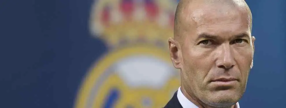 Zidane se carga al primer jugador de la plantilla del Real Madrid