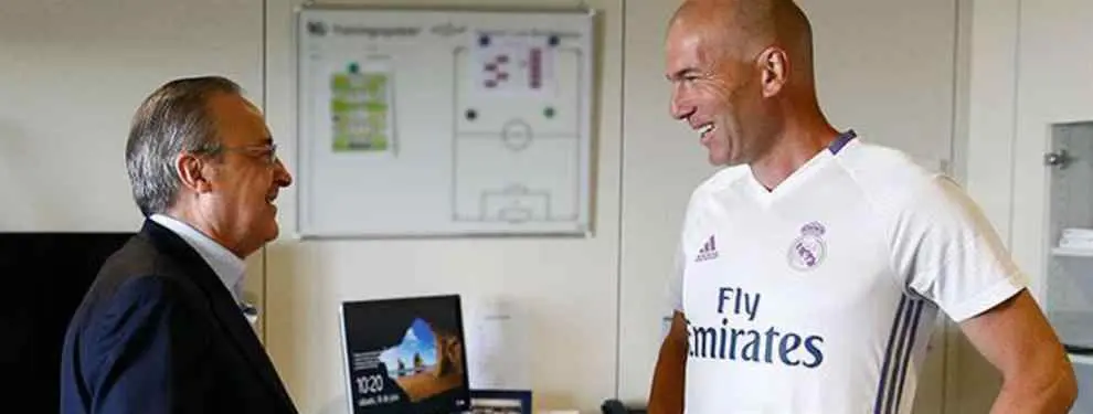 Zidane alerta a Florentino para que fiche a un futuro crack