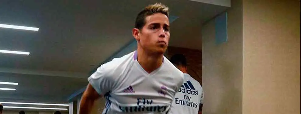 La frase sobre James que va de boca en boca en el vestuario del Madrid