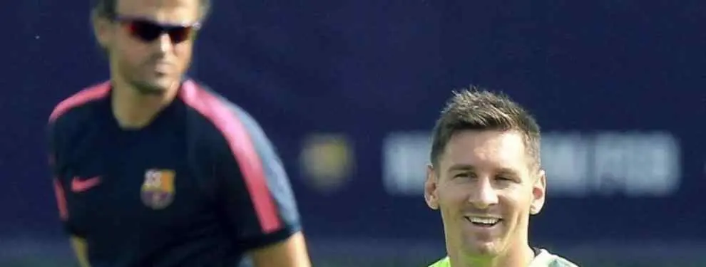 El pacto (secreto) al que han llegado Luis Enrique y Leo Messi