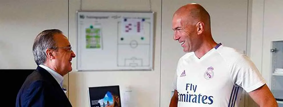 Las confidencias de Zidane a Florentino que apuntan a la plantilla del Madrid