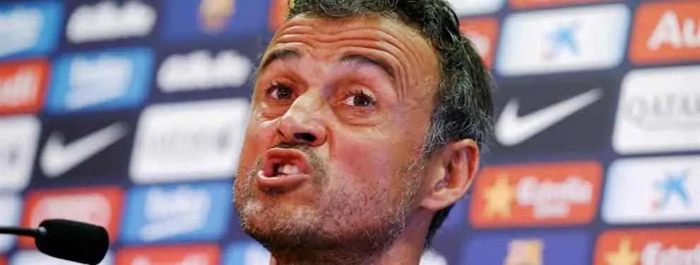 La amenaza de Luis Enrique al Barça si le traen un delantero de Brasil