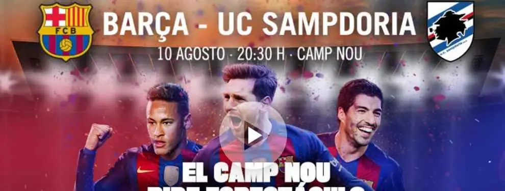 La mentira del Barça sobre Neymar para mejorar la taquilla del Gamper