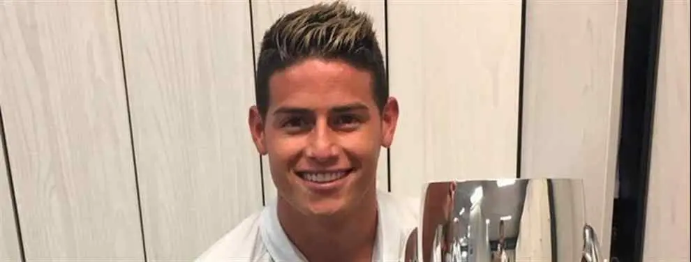 ¿Persecución? Se 'ceban' con James Rodríguez por sus gestos en la Supercopa