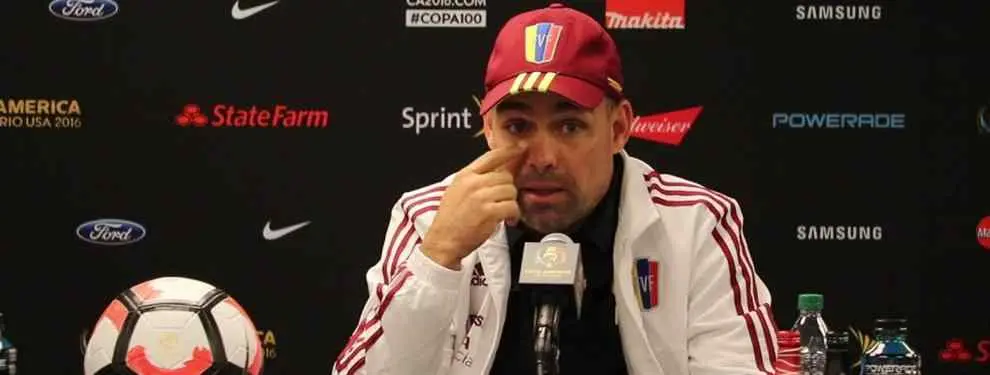 El seleccionador de Venezuela confiesa sus planes en la prensa española