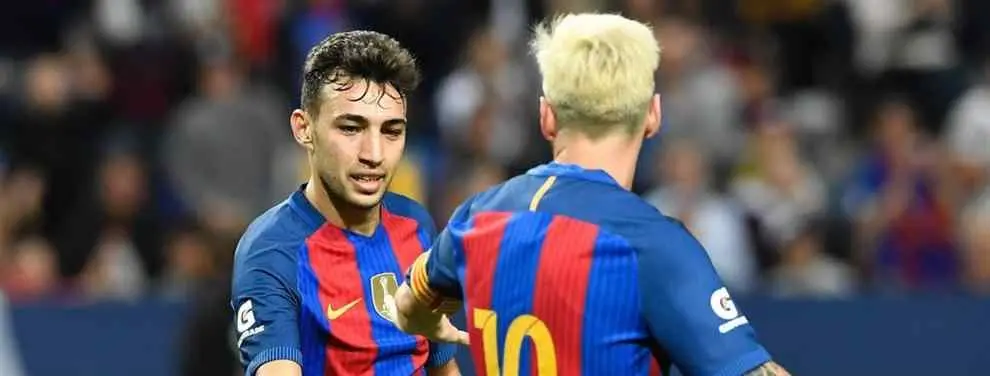 Luis Enrique aconseja a Munir ir cedido a la Real Sociedad con Eusebio