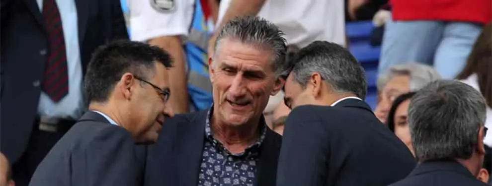 Las exclamaciones de Edgardo Bauza viendo a Messi en el Camp Nou