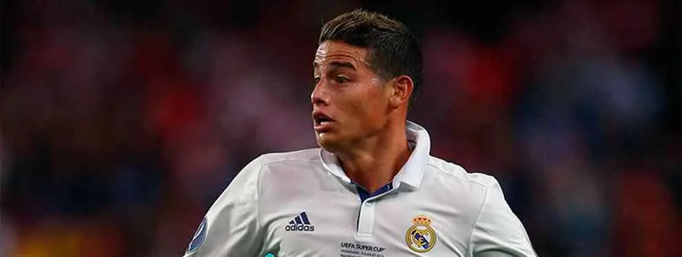 James no aprende: Escapa de unos hinchas a toda velocidad y le llaman 