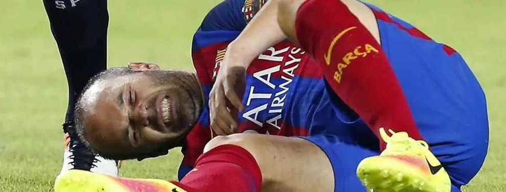 Ya se conoce el tiempo de baja de Andrés Iniesta