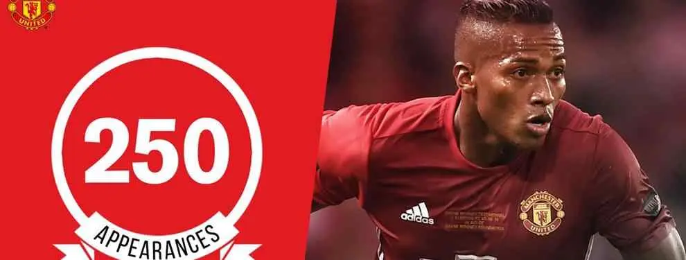 Mourinho le regala un récord (y una nueva vida) a Antonio Valencia
