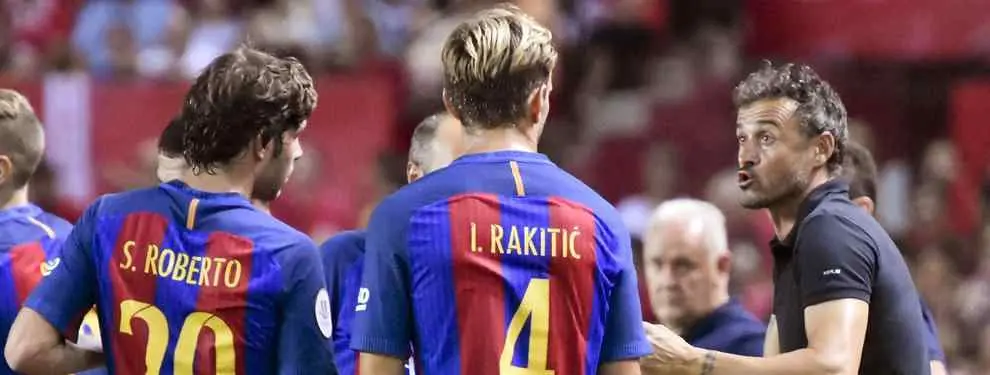 Bronca en el vestuario del Barça tras ganar al Sevilla en la Supercopa