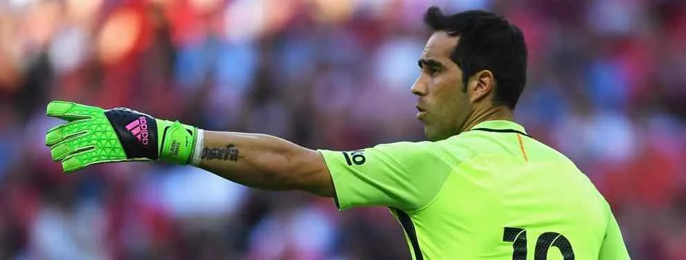 La respuesta del Barça a Claudio Bravo: tres opciones para sustituir al chileno
