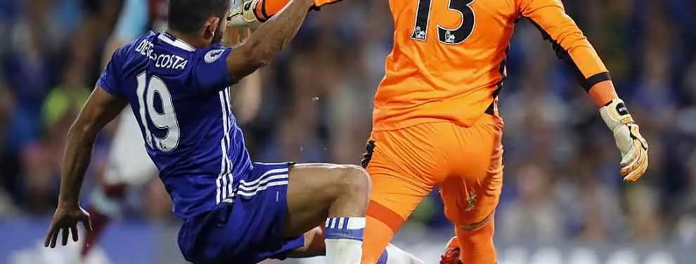 ¡Sigue igual! Inglaterra clama contra una nueva 'salvajada' de Diego Costa