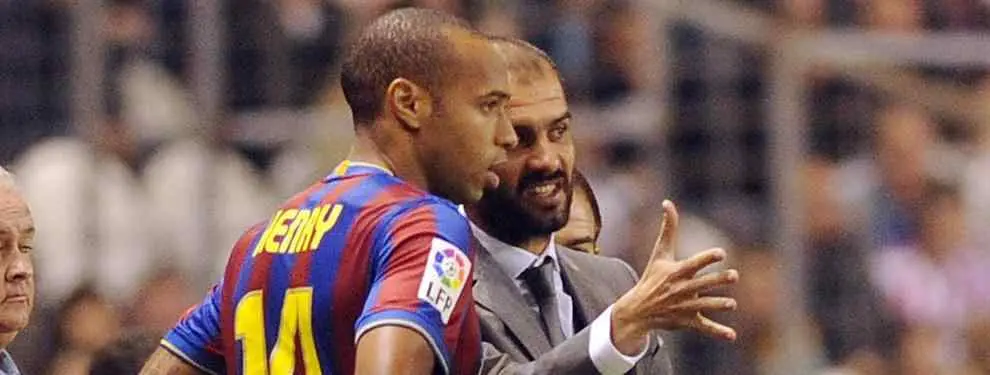 Thierry Henry revela algunas intimidades del Pep Guardiola entrenador