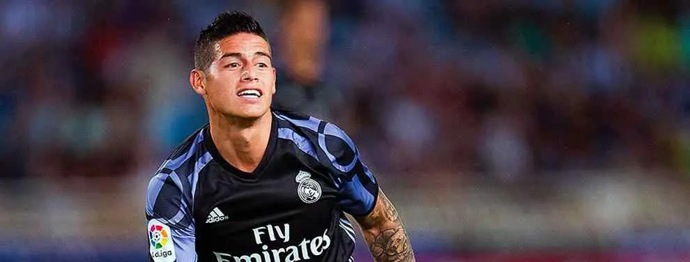 Los movimientos de la mujer de James Rodríguez para sacarle del Real Madrid