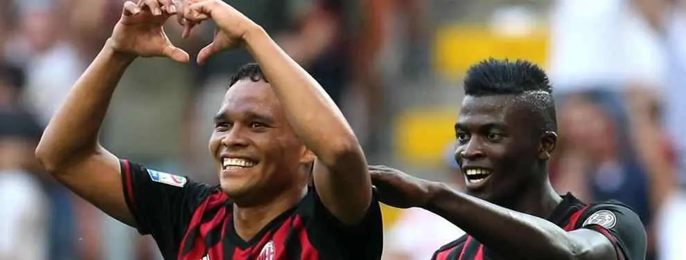 La 'mareante' confesión de futuro de Carlos Bacca desde Milán