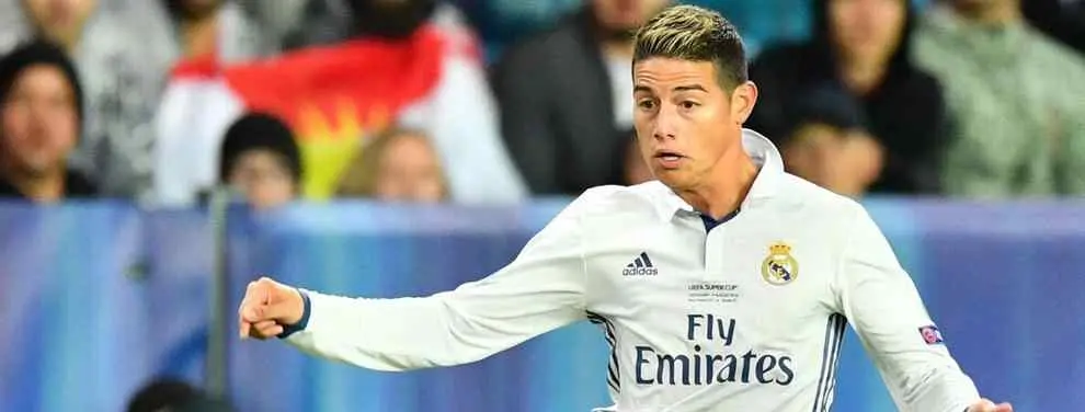 Un 'crack' colombiano culpa a Zidane del bajón de James Rodríguez