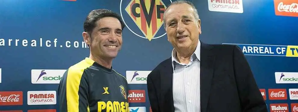 ¡Lío! El palo enorme del presidente del Villarreal a Marcelino