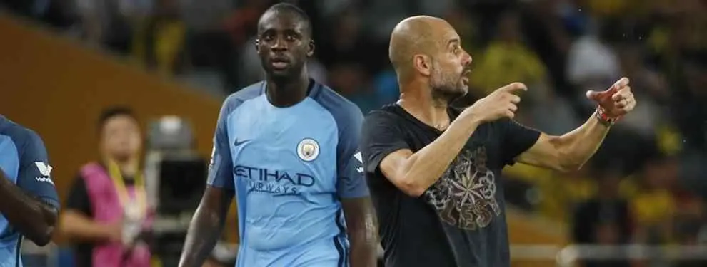 La jugada secreta de Yayá Touré para cargarse a Guardiola