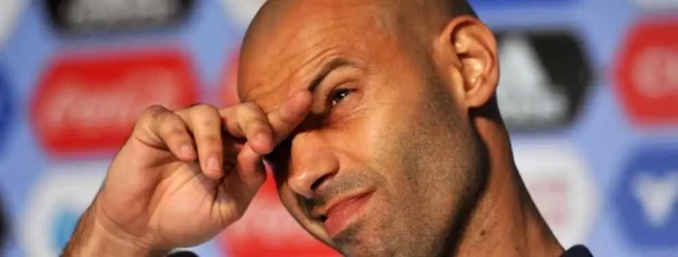 Mascherano manda un mensaje a Luis Enrique desde Argentina