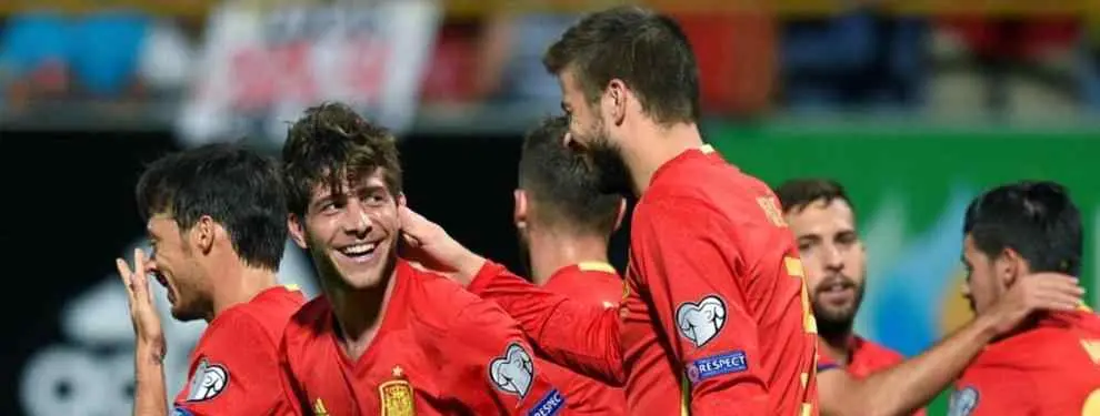 Sergi Roberto se come a Carvajal (y el Barça al Real Madrid)