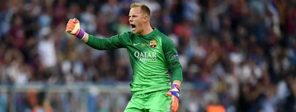 Ter Stegen saborea su victoria: Sin Claudio Bravo y cobrando el doble