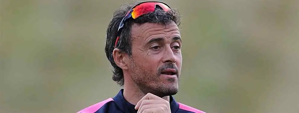 La lista que maneja el Barça para tapar una espantada de Luis Enrique